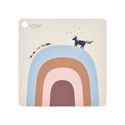 OYOY Mini Tischset "Folge dem Regenbogen"