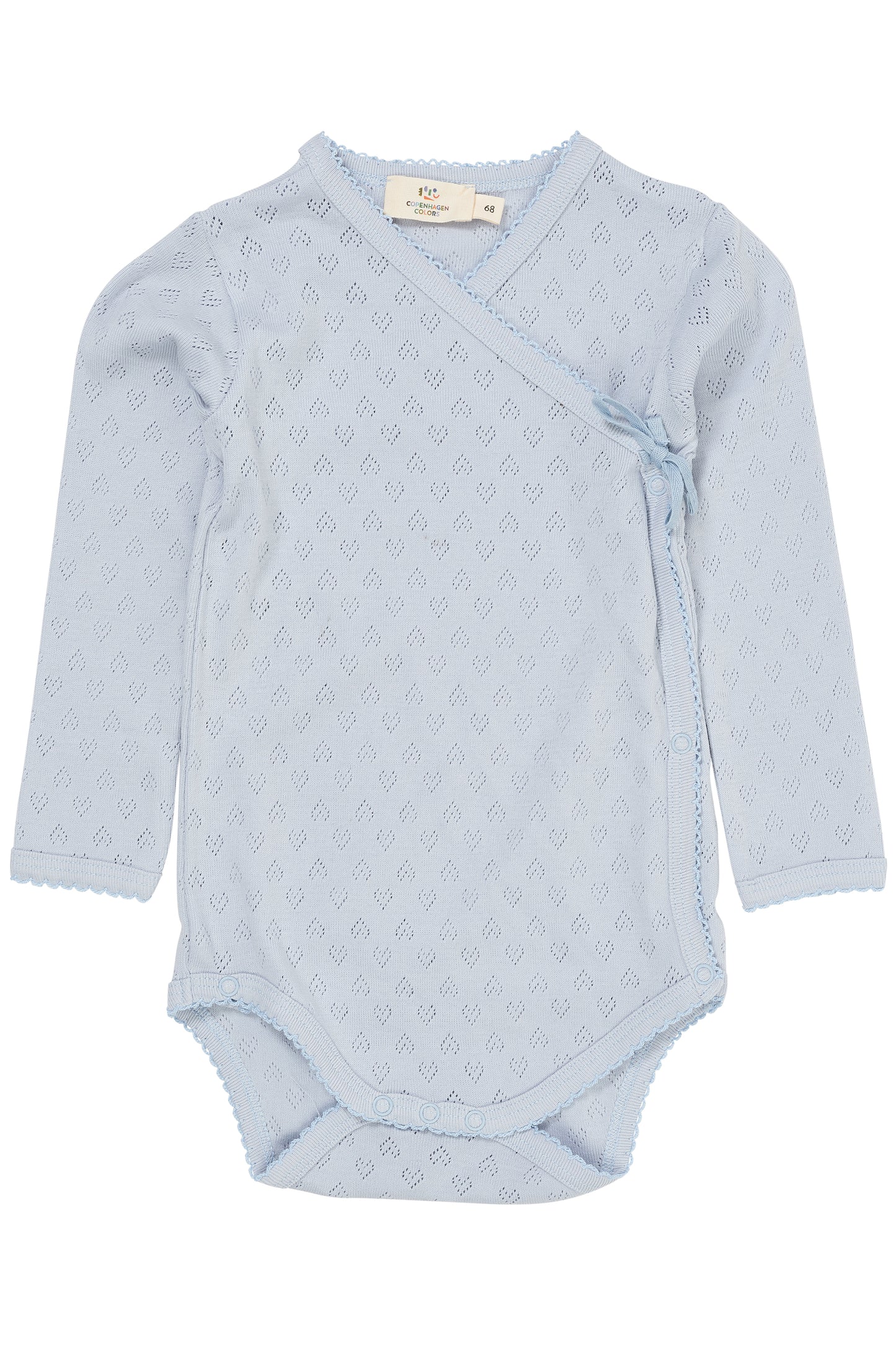 Copenhagen Colors Wiceklbody mit Pointelle Herz Muster
