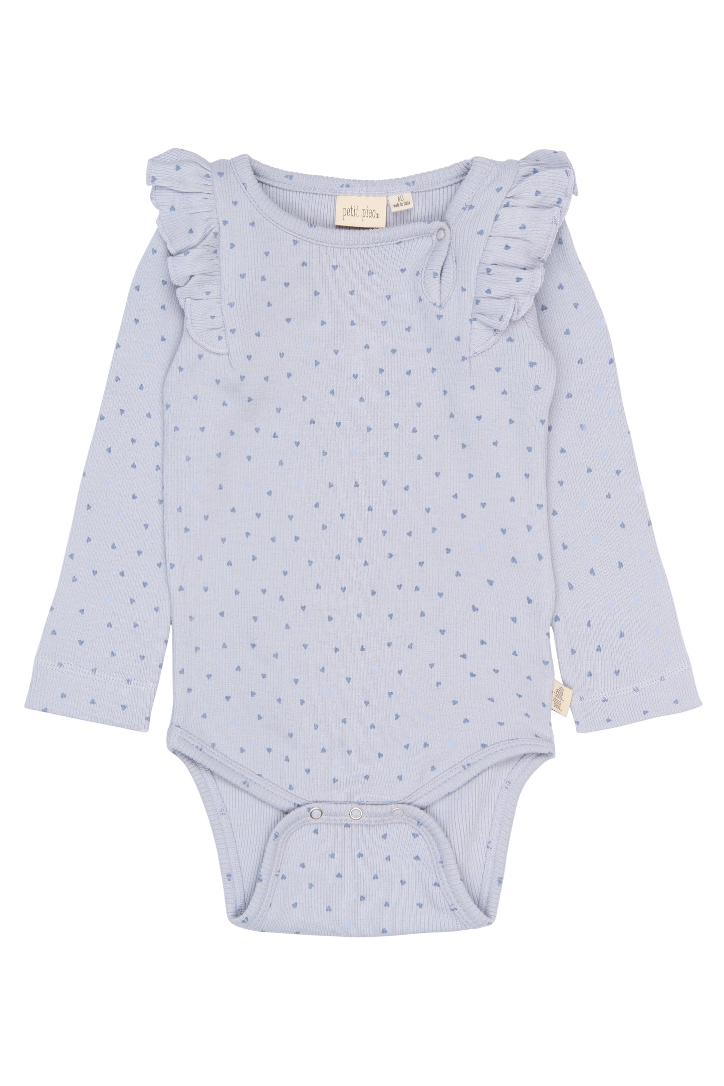 Petit Piao Body mit Herzmuster Sonja