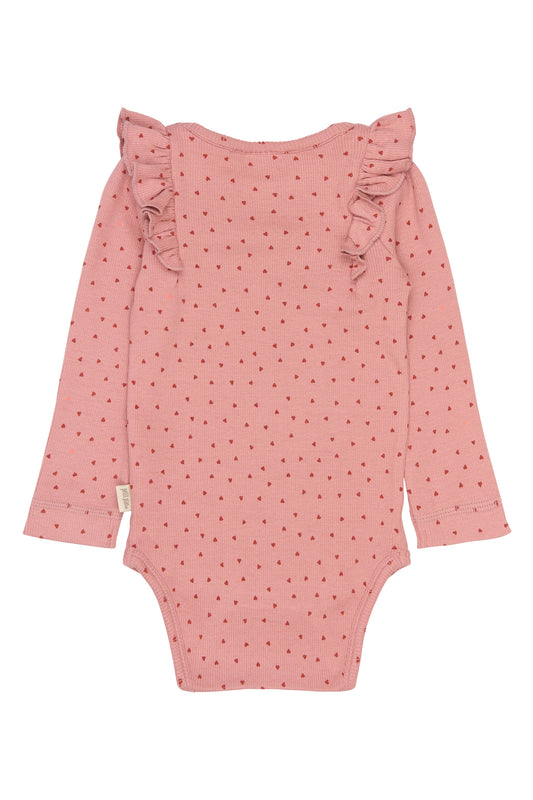 Petit Piao Body mit Herzmuster Sonja