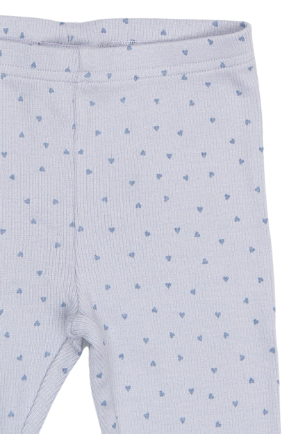 Petit Piao Leggings mit Herzmuster Sonja