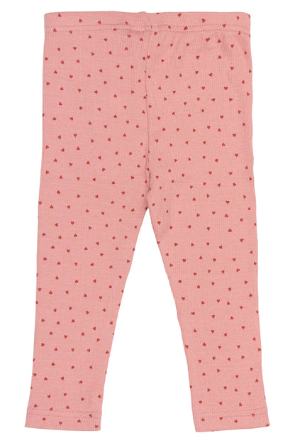 Petit Piao Leggings mit Herzmuster Sonja