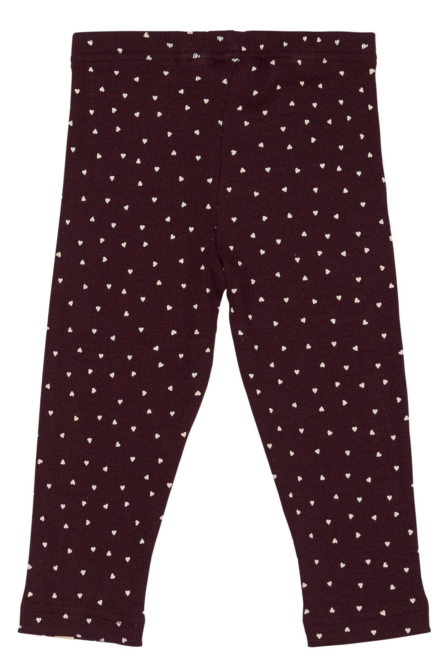 Petit Piao Leggings mit Herzmuster