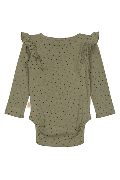 Petit Piao Body mit Herzmuster