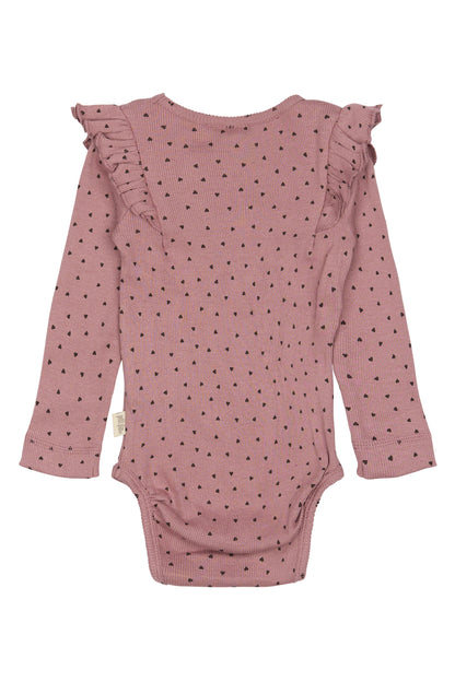 Petit Piao Body mit Herzmuster