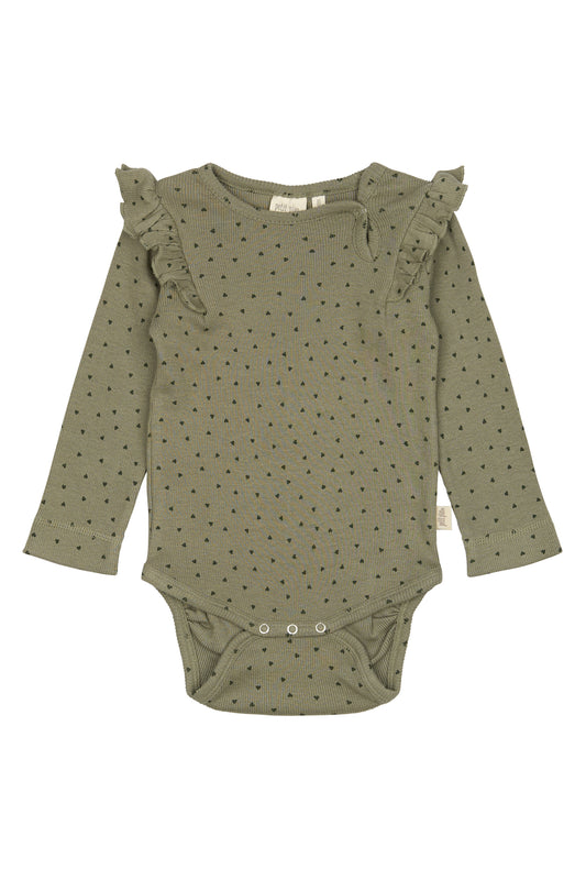 Petit Piao Body mit Herzmuster