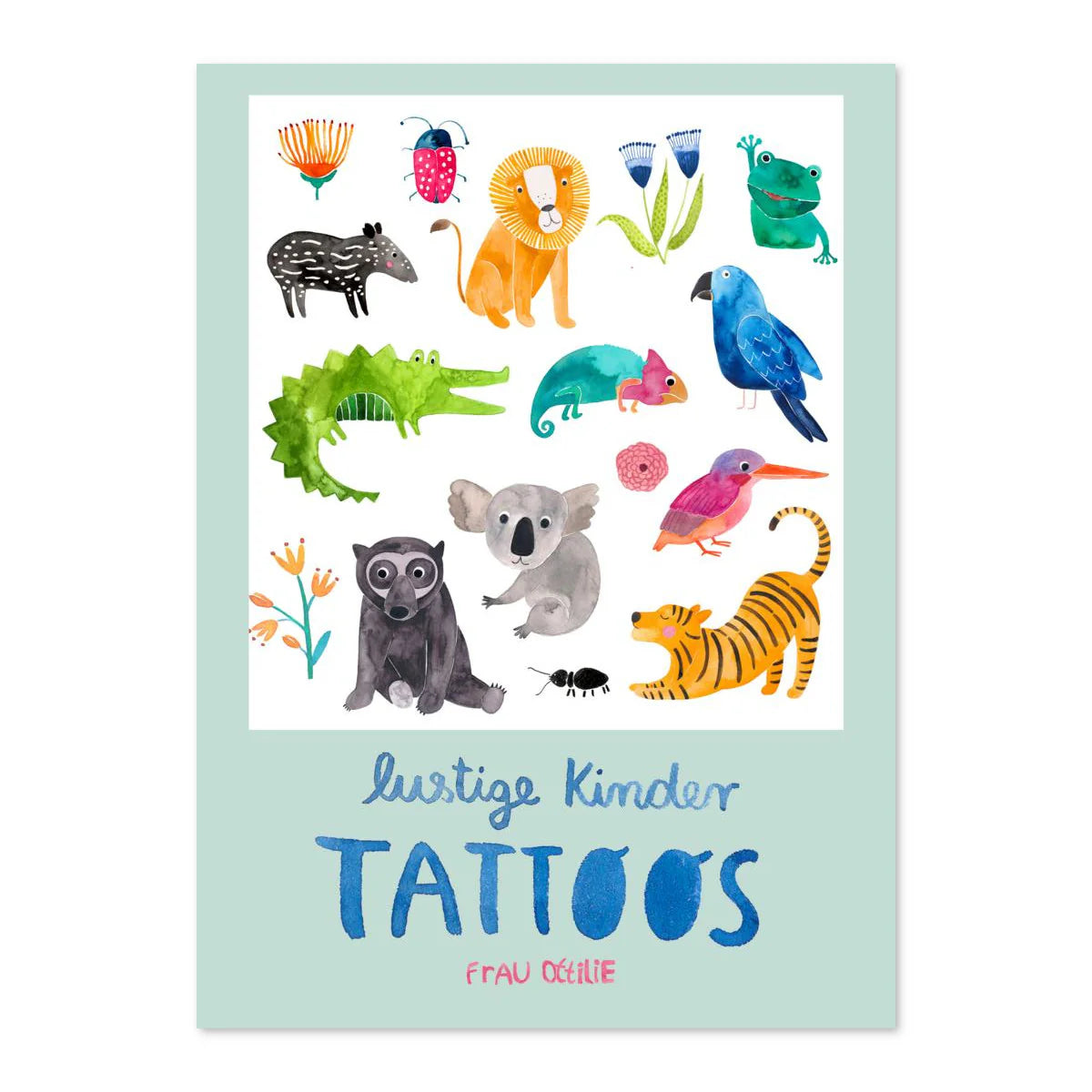 Frau Ottilie Tattoo "Wilde Tiere"