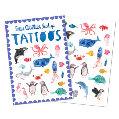 Frau Ottilie Tattoo "Wildes Meer"