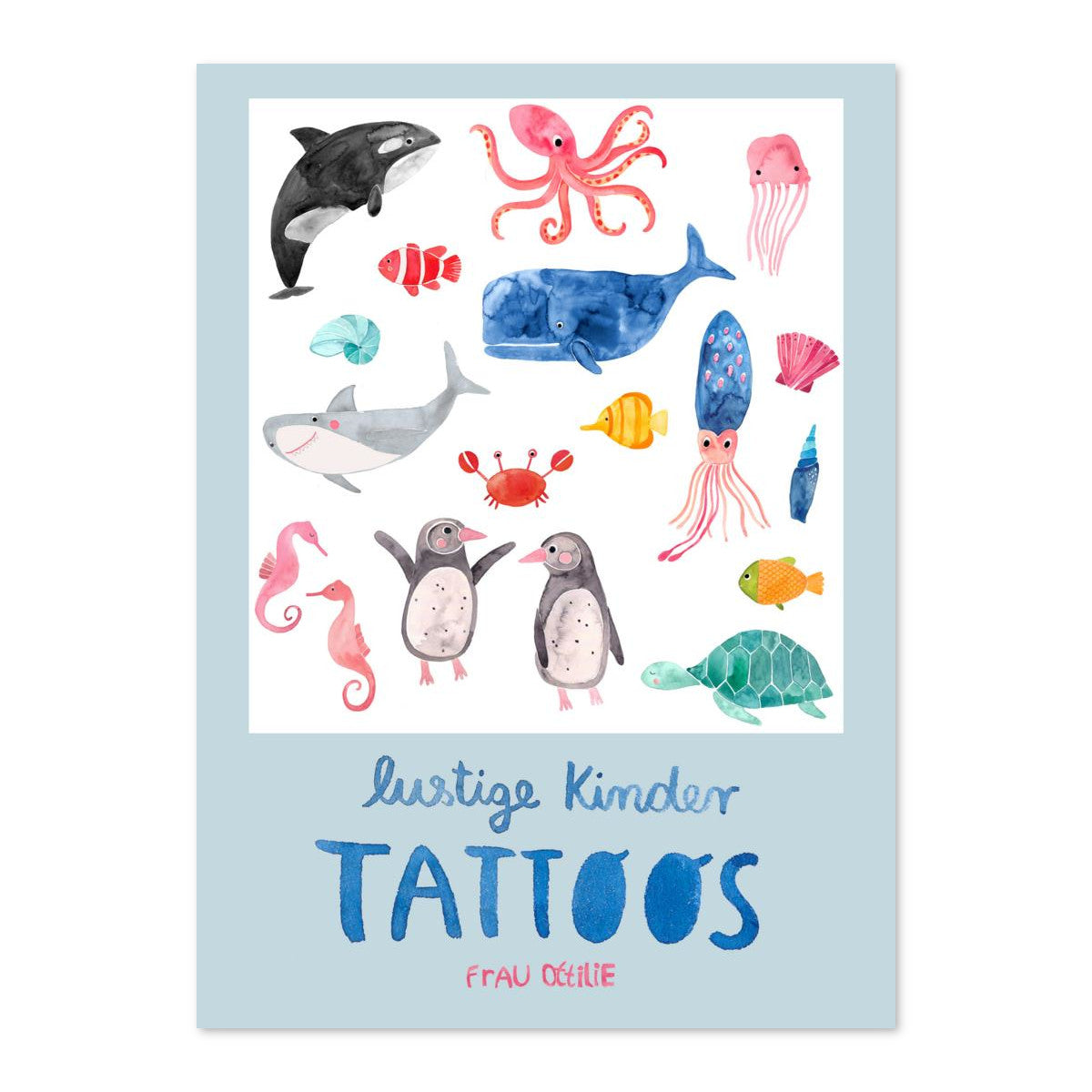 Frau Ottilie Tattoo "Wildes Meer"