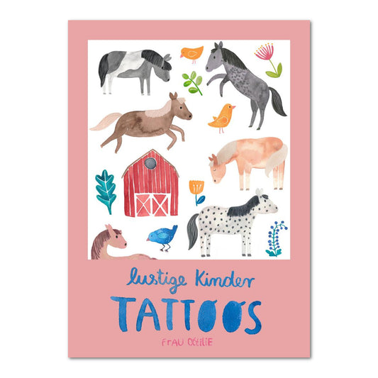 Frau Ottilie Tattoo "Pferde & Ponys"