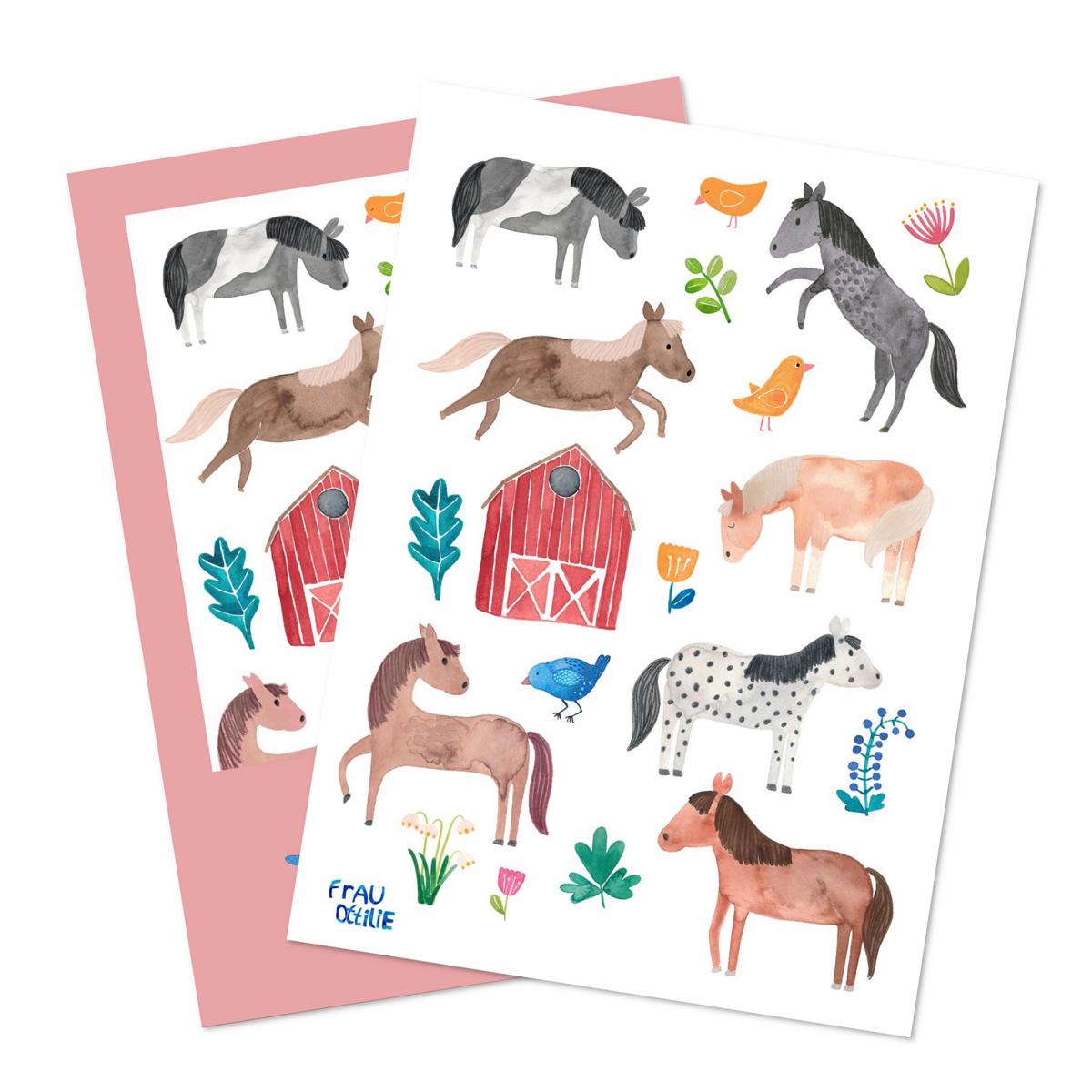 Frau Ottilie Tattoo "Pferde & Ponys"