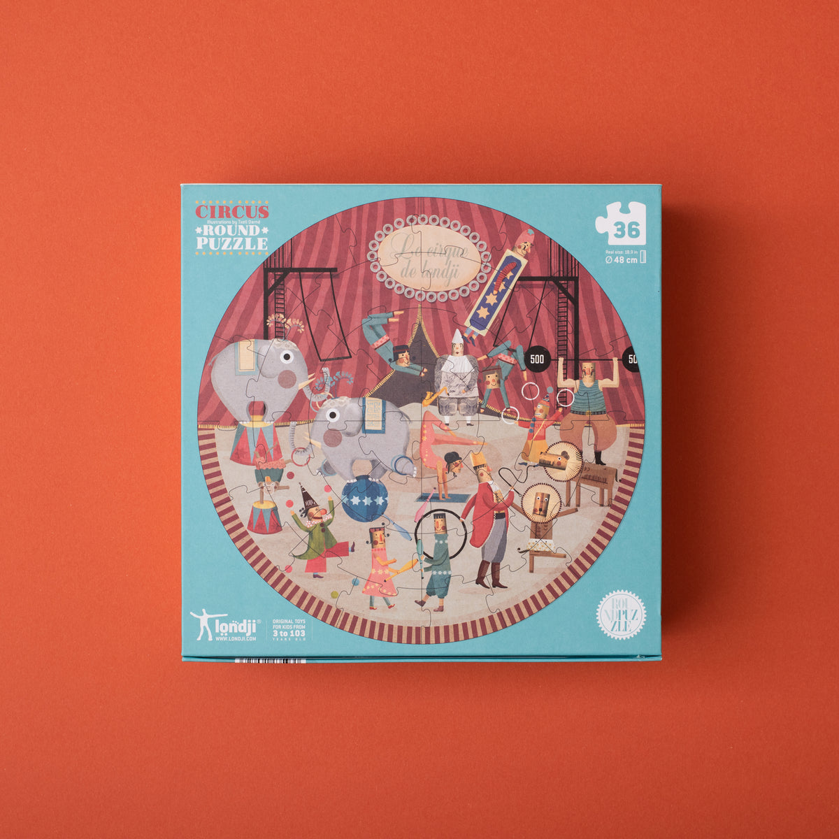 Londji Puzzle "Circus Round"