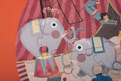 Londji Puzzle "Circus Round"
