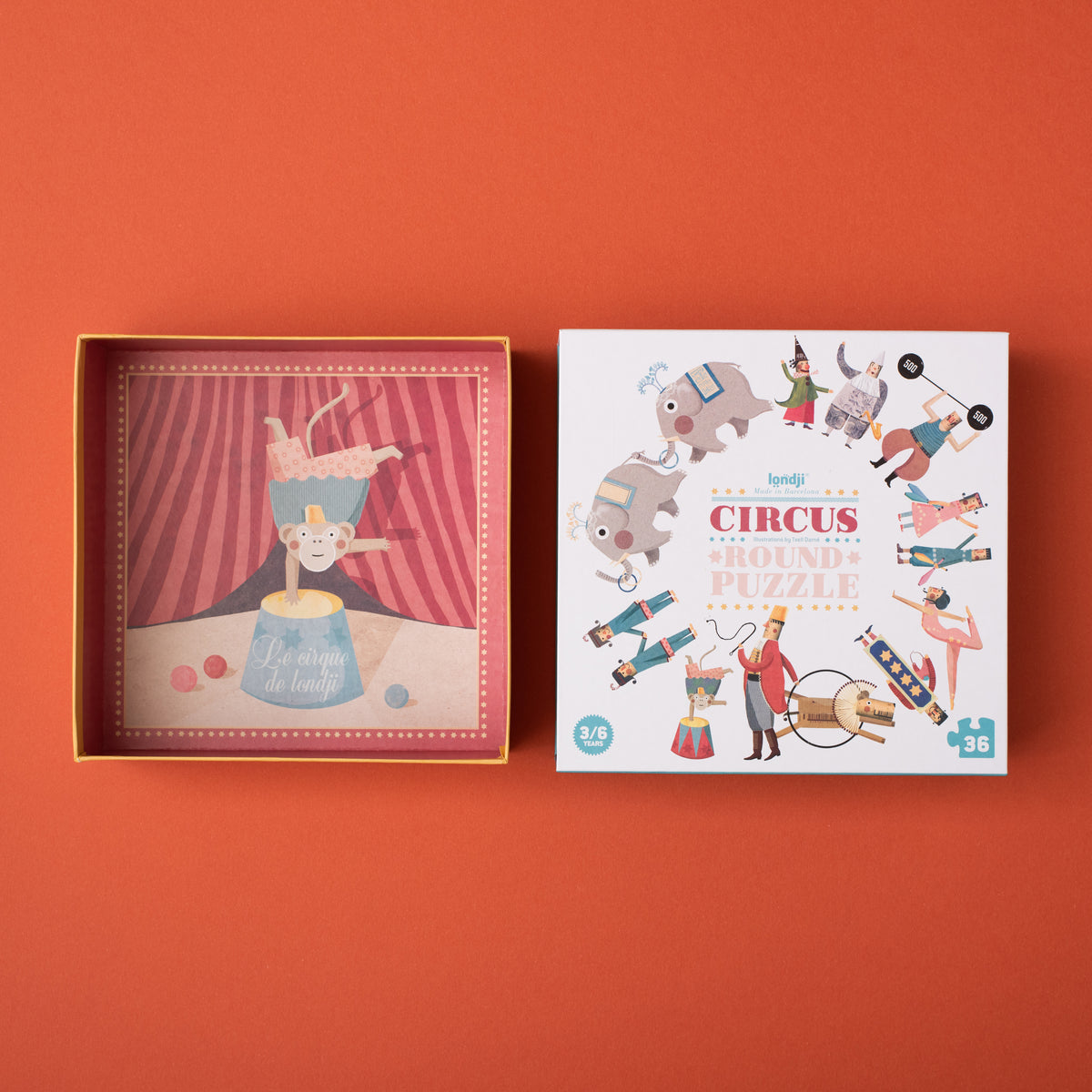 Londji Puzzle "Circus Round"