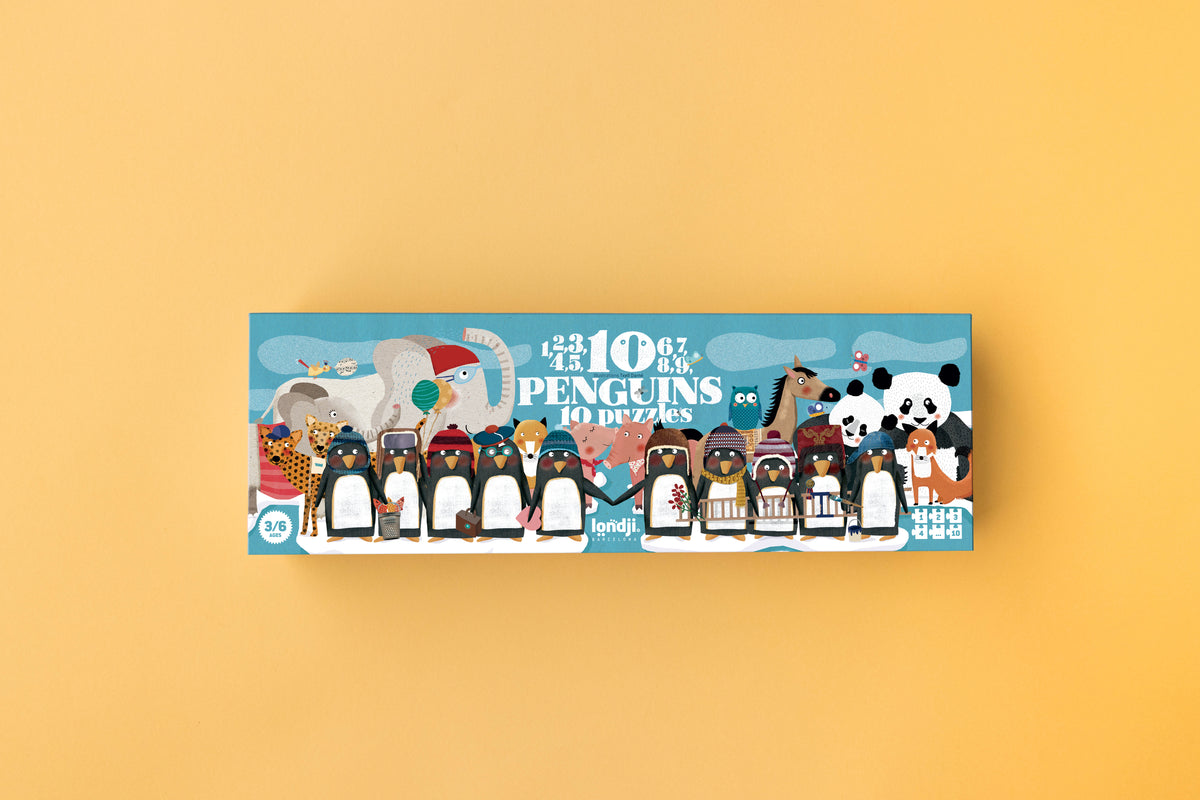 Londji Puzzle 10 Penguins