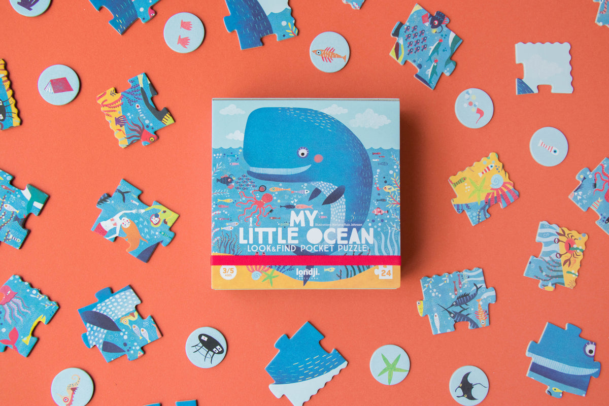 Londji Pocket Puzzle My little Ocean