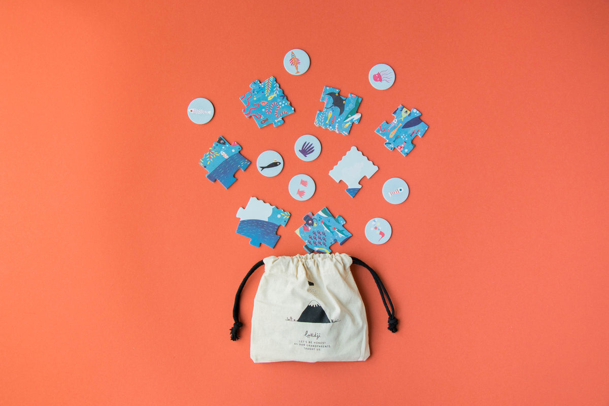Londji Pocket Puzzle My little Ocean