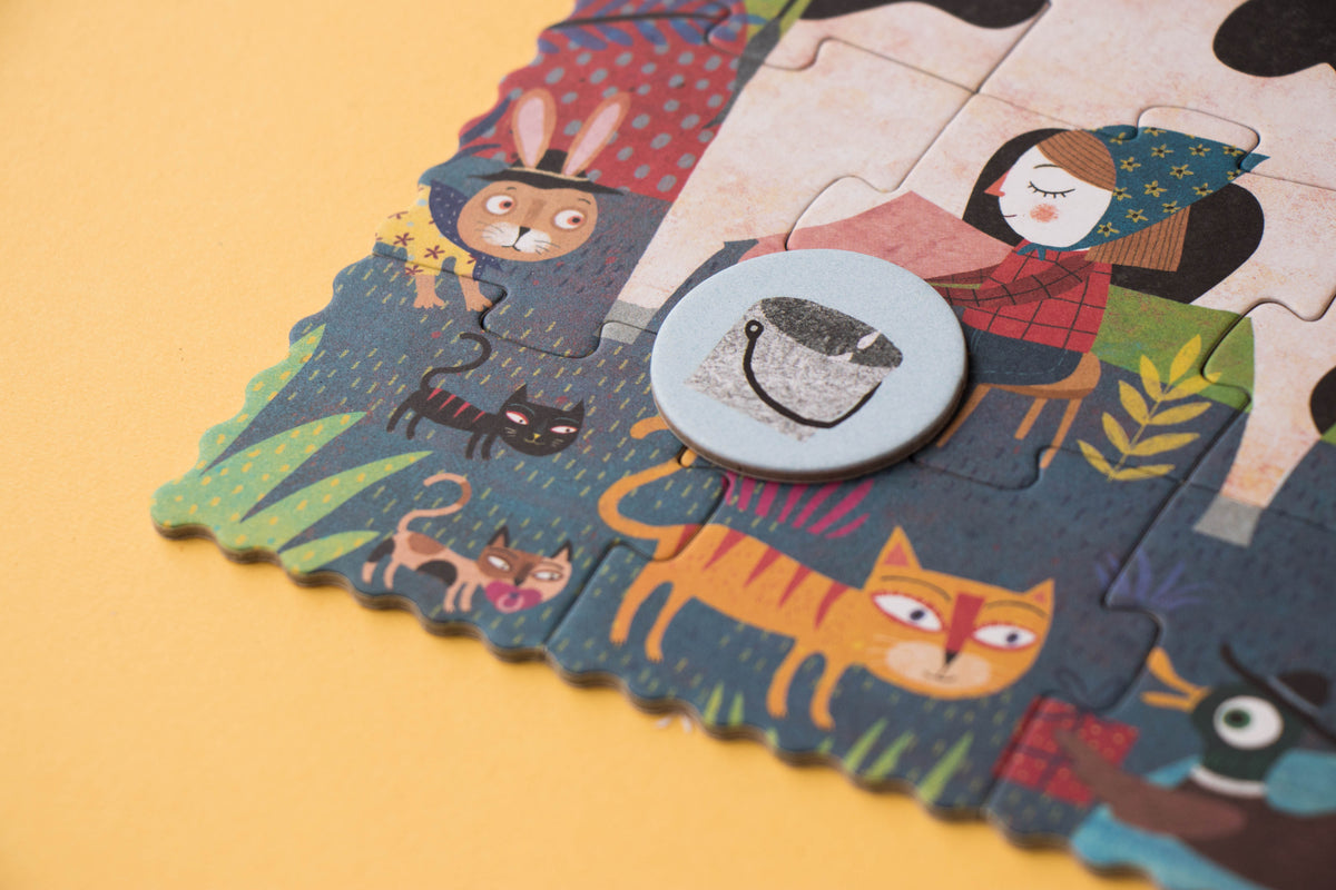 Londji Pocket Puzzle My little Farm