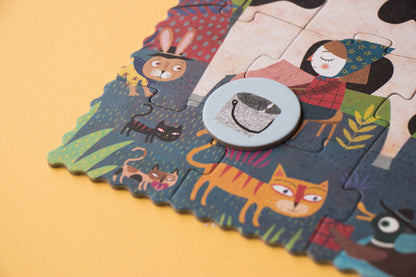 Londji Pocket Puzzle My little Farm