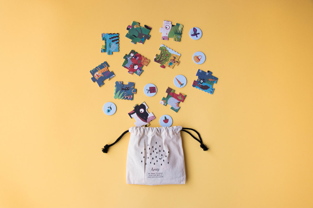 Londji Pocket Puzzle My little Farm