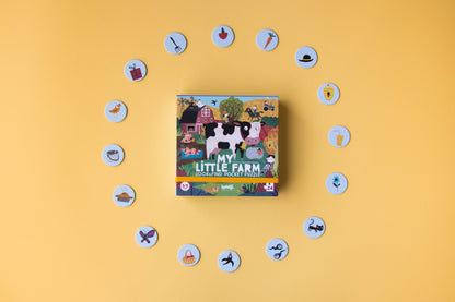 Londji Pocket Puzzle My little Farm
