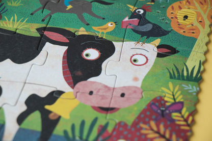 Londji Pocket Puzzle My little Farm