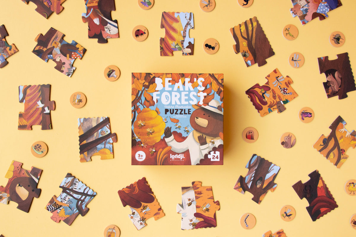 Londji Puzzle Bear's forest