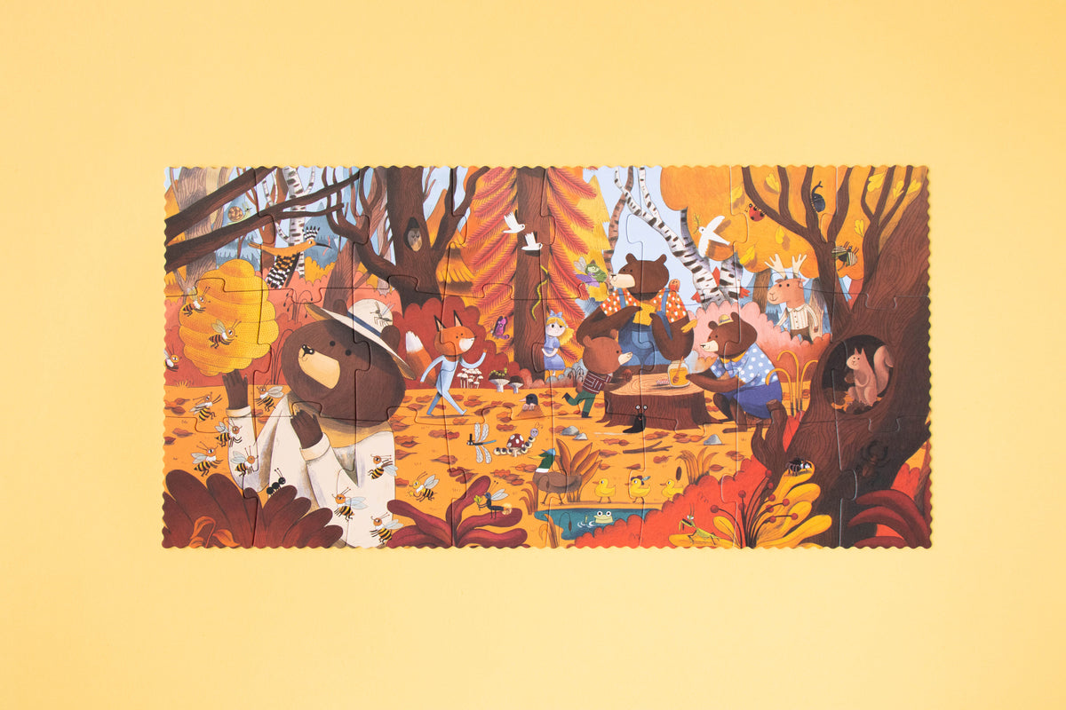 Londji Puzzle Bear's forest