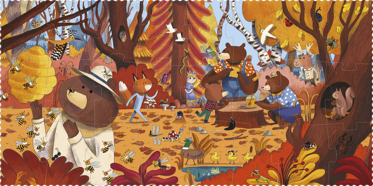Londji Puzzle Bear's forest