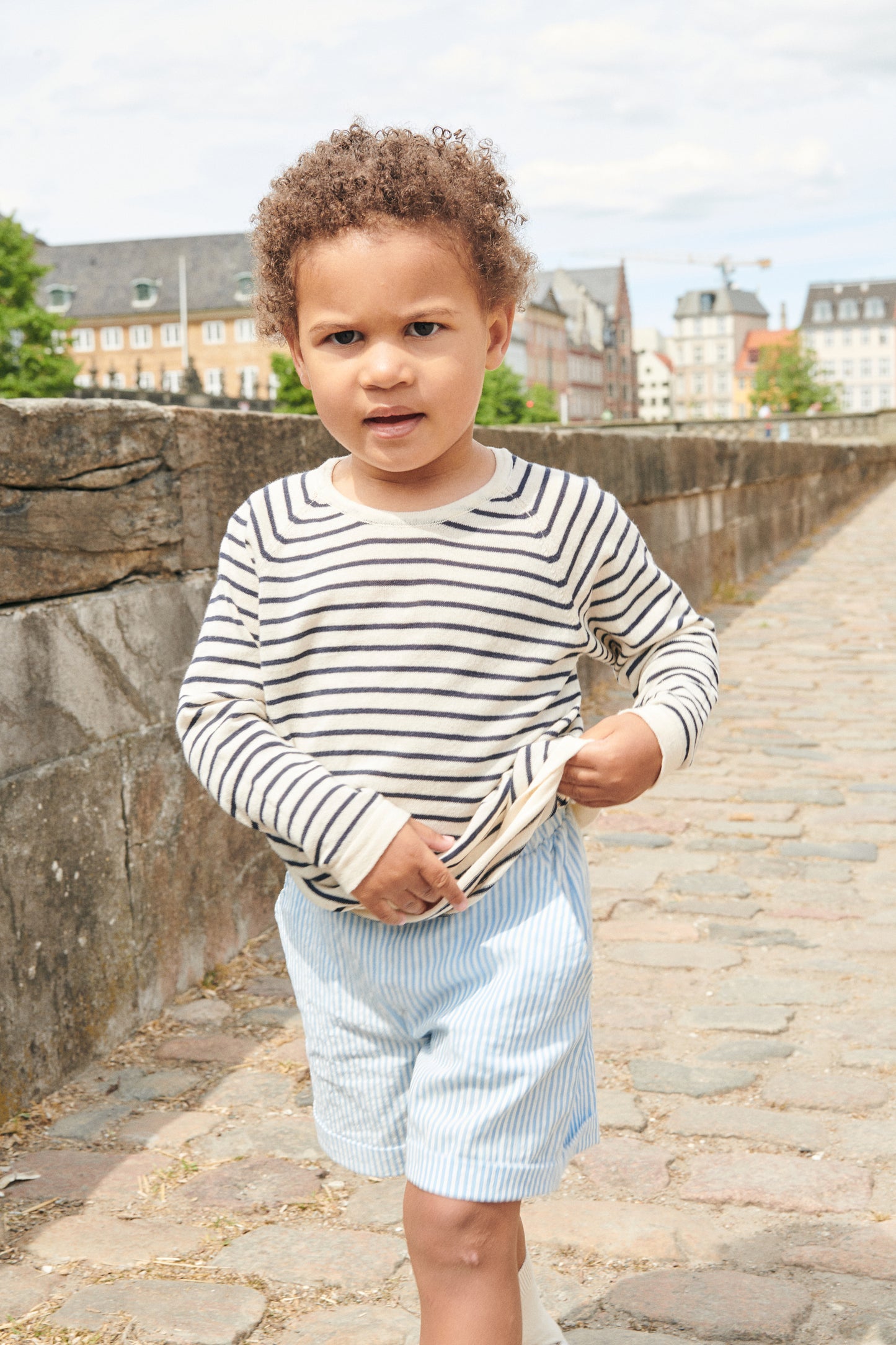 Copenhagen Colors Seersucker Shorts