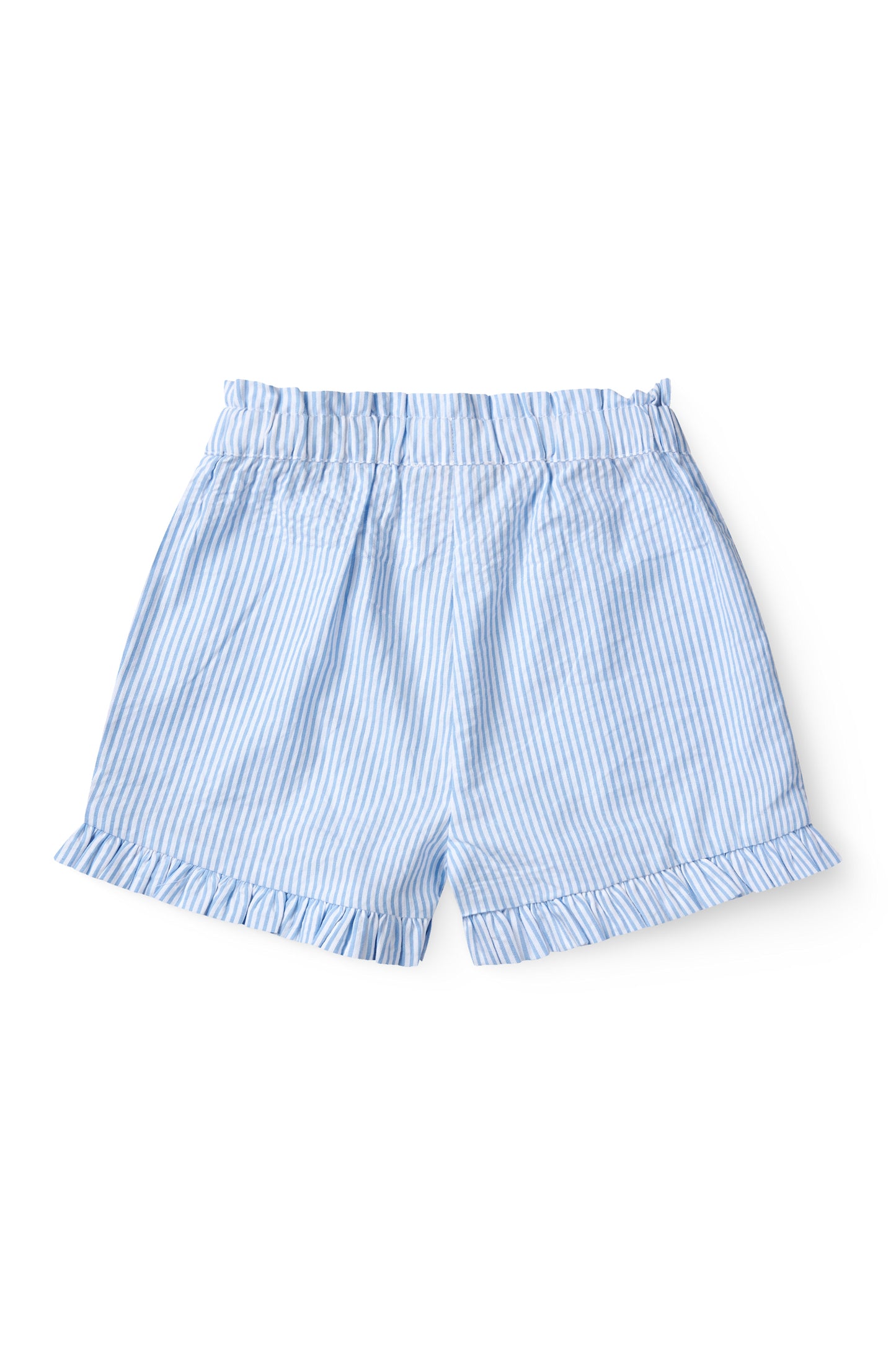 Copenhagen Colors Seersucker Shorts mit Rüschen