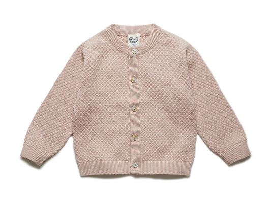 Puri Organic Strickjacke Popcorn