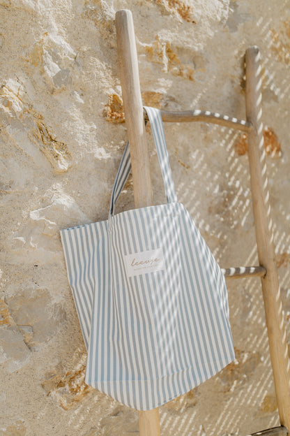 Leevje Stoffbeutel "Blue Stripes"