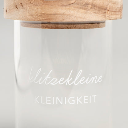 Eulenschnitt Vorratsglas "Kleinigkeit"