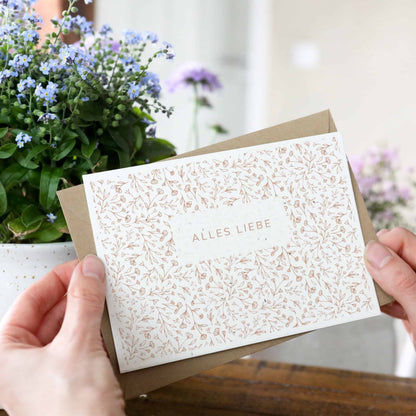 Heylittlegreen Postkarte "Blütenzweigchen"