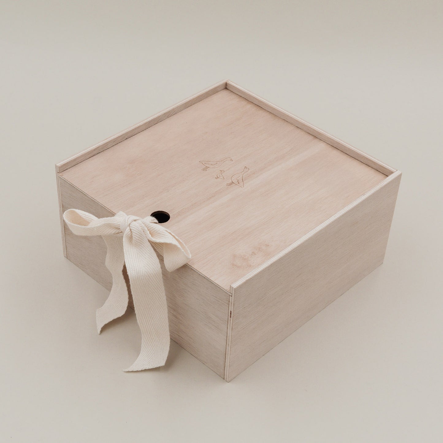 Eulenschnitt Erinnerungsbox "Gänse"