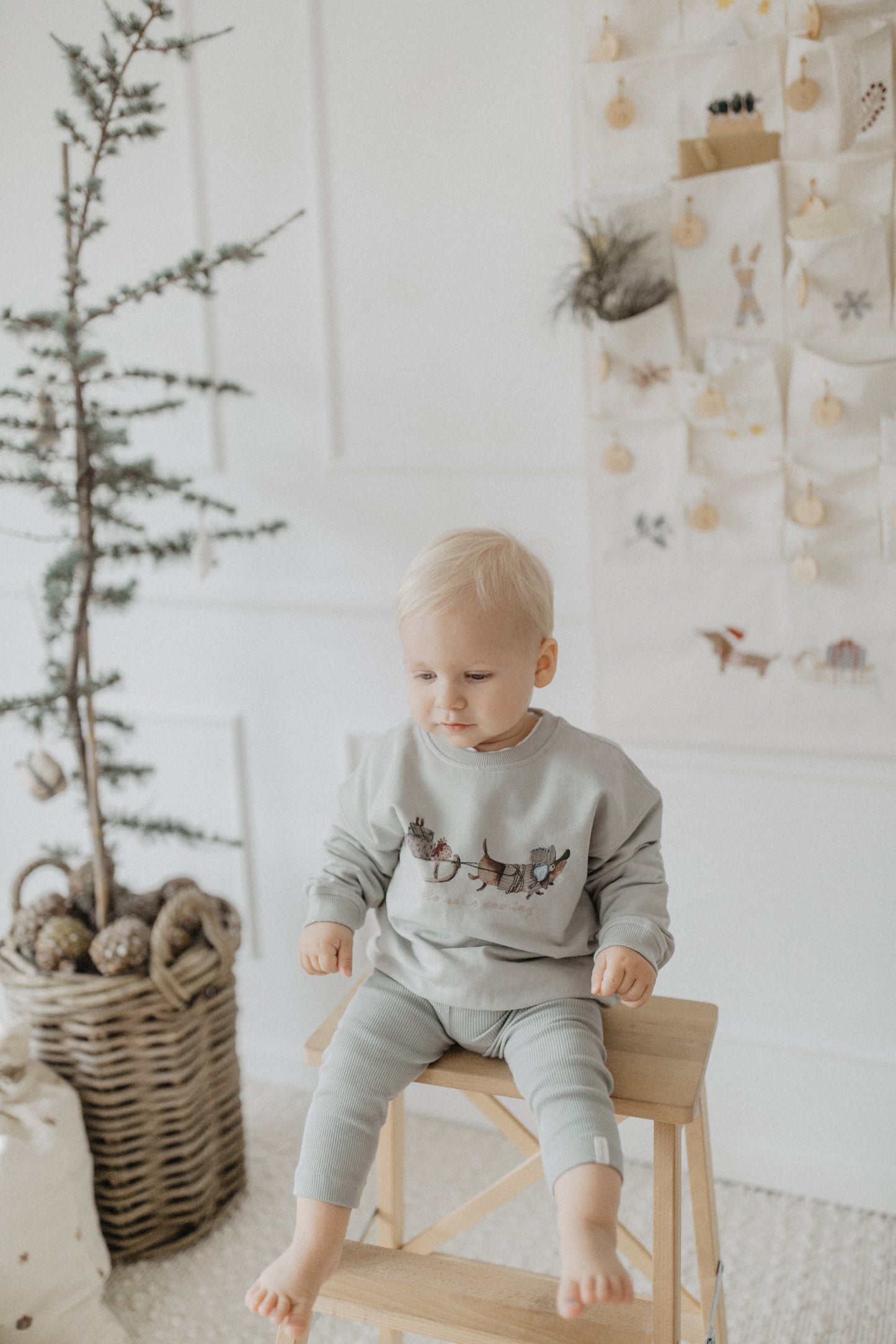 Leevje Sweatshirt Dackel - christmas is coming