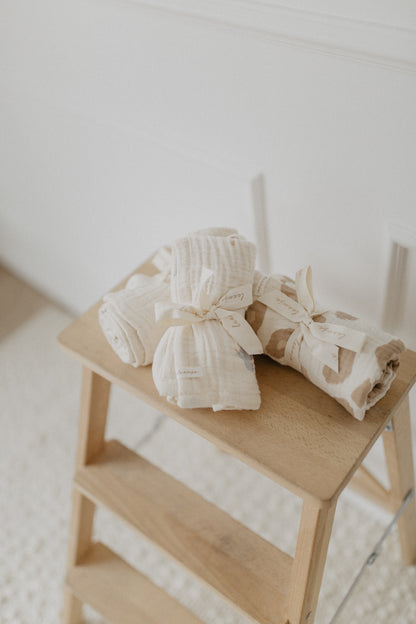 Leevje Großes Musselintuch "Birds"