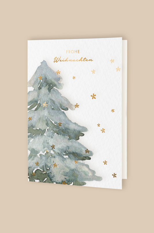 Leevje Klappkarte Weihnachtsbaum Frohe Weihnachten