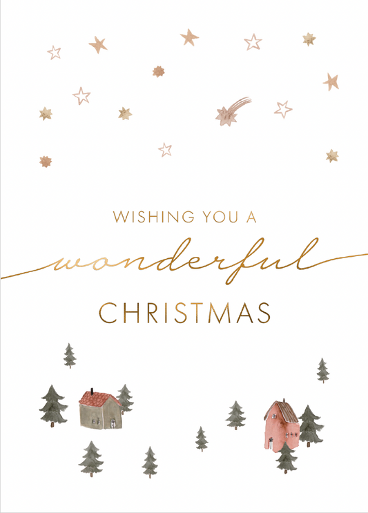 Leevje Postkarte -Wishing you a wonderful Christmas
