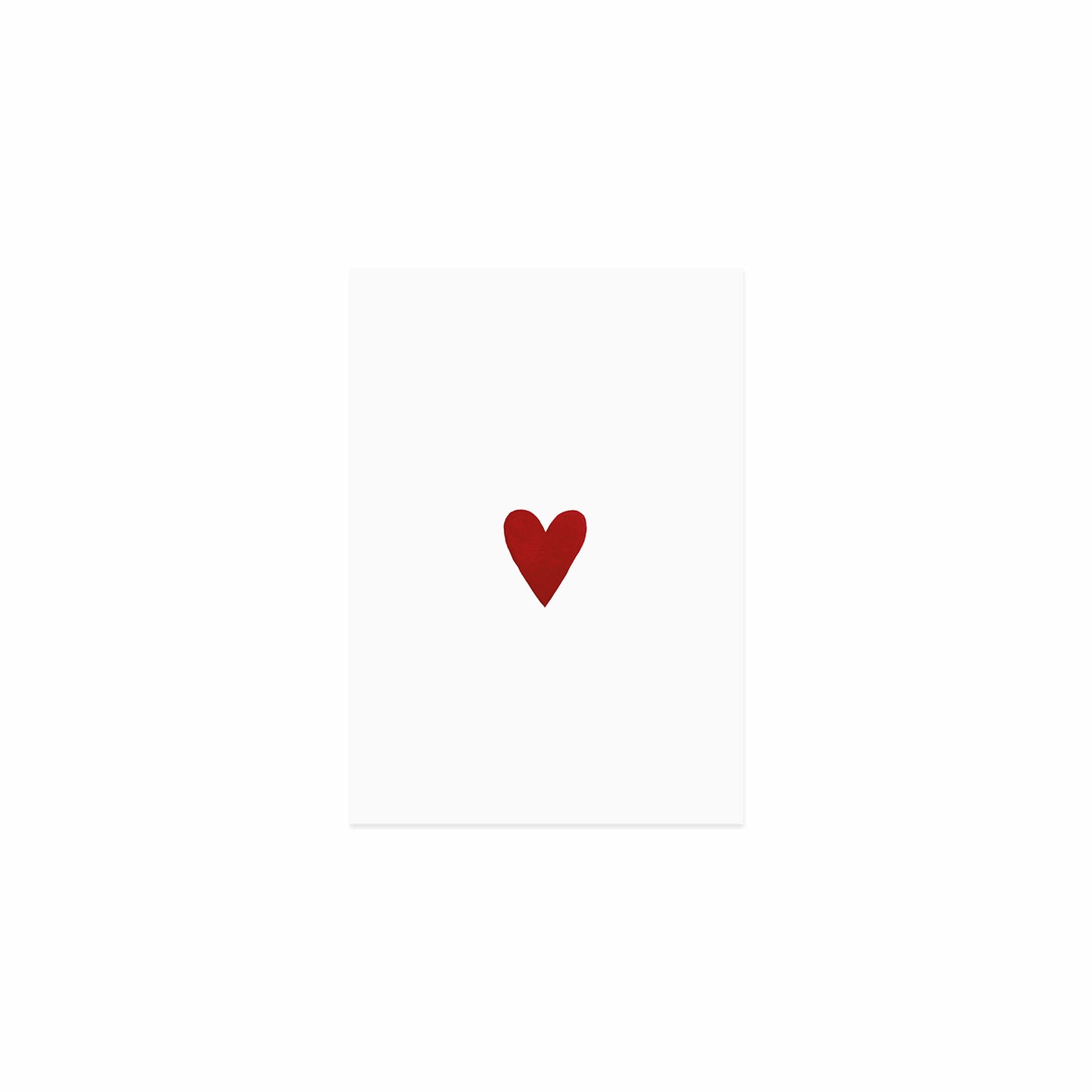Eulenschnitt Postkarte "Heart"