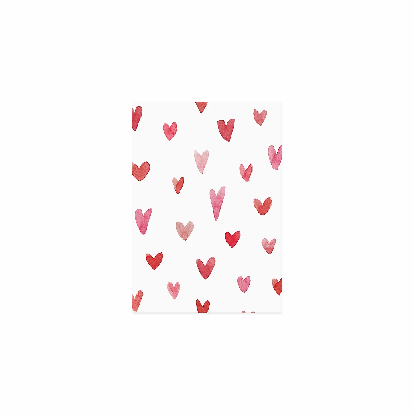 Eulenschnitt Postkarte "Hearts"