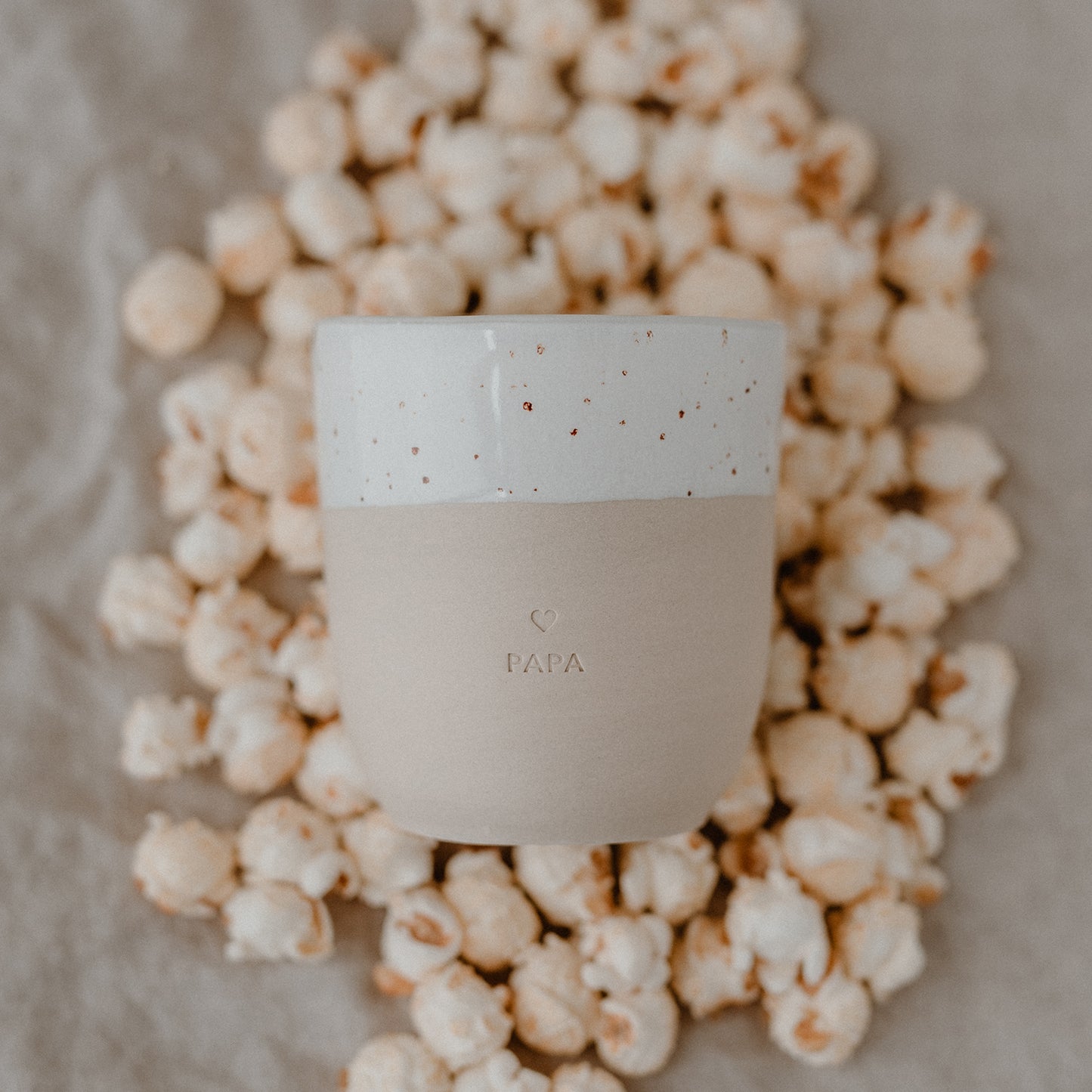 Eulenschnitt Becher "Papa"