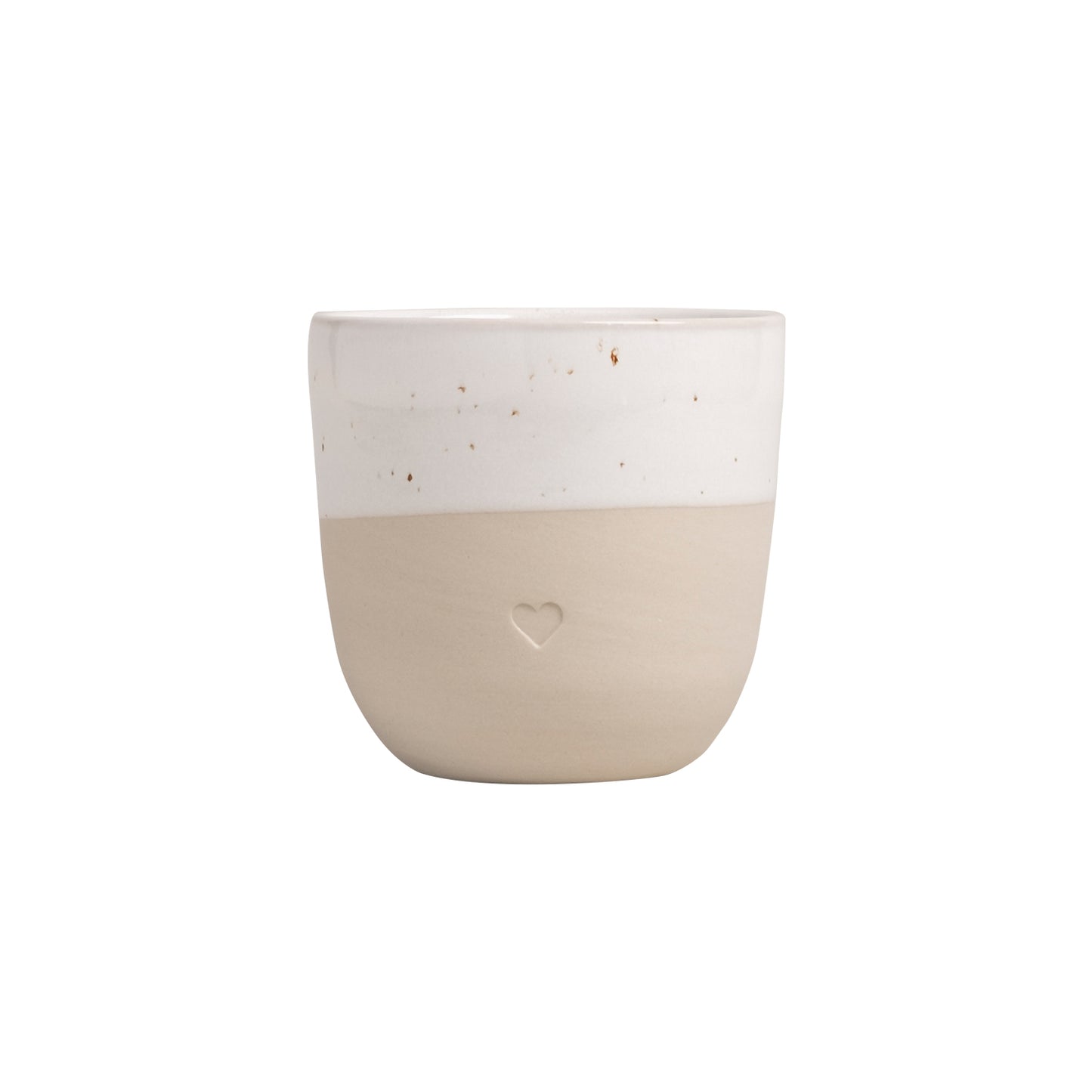 Eulenschnitt Kleiner Becher "Herz"