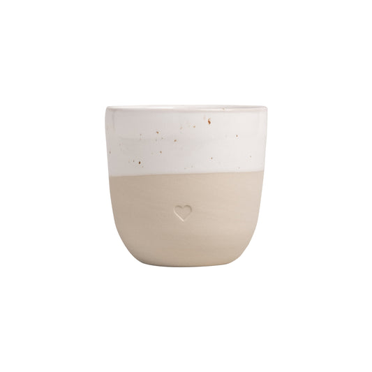 Eulenschnitt Kleiner Becher "Herz"