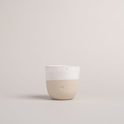 Eulenschnitt Kleiner Becher "Herz"