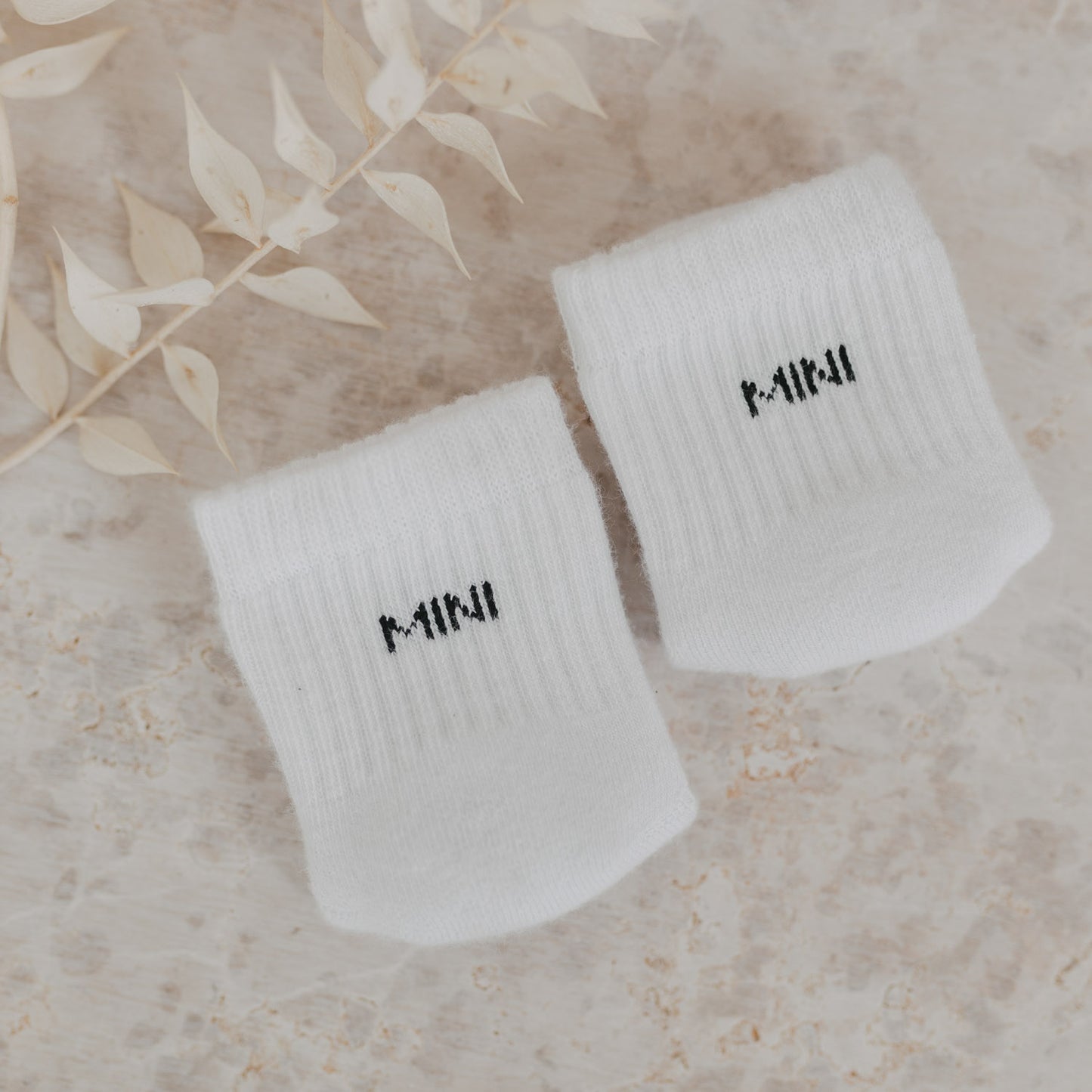 Eulenschnitt Baby Socken "Mini"