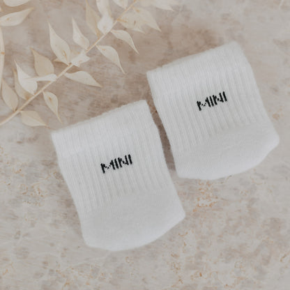 Eulenschnitt Baby Socken "Mini"