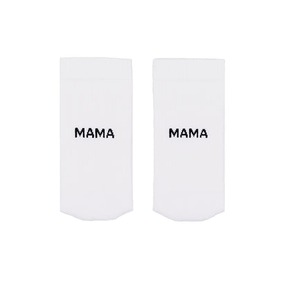 Eulenschnitt Socken "Mama"