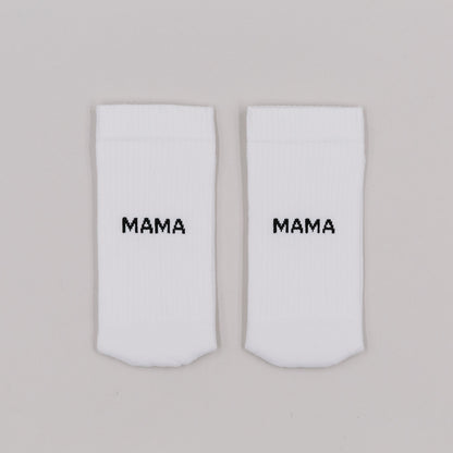 Eulenschnitt Socken "Mama"